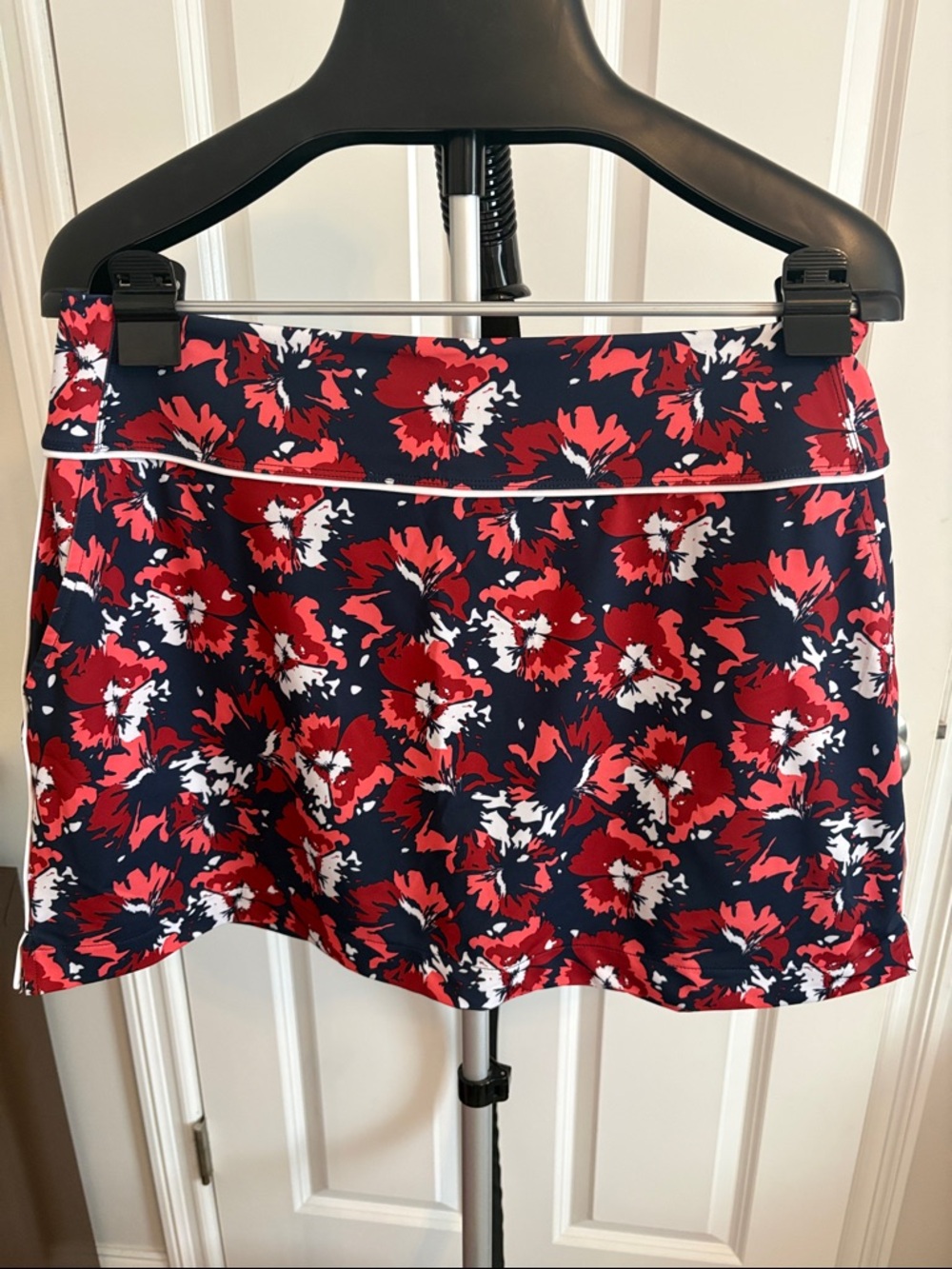 Puma Navy Skort with Red & White Floral Print